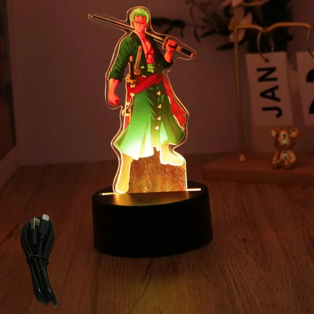 One Piece LED Anime Lamp