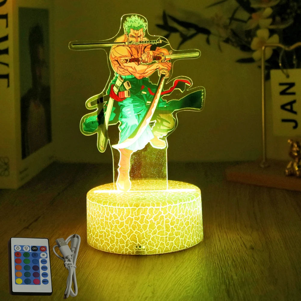 One Piece LED Anime Lamp