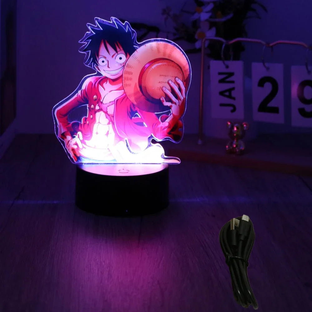 One Piece LED Anime Lamp