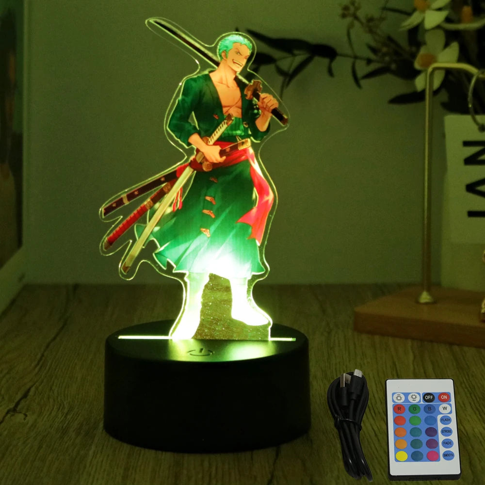One Piece LED Anime Lamp