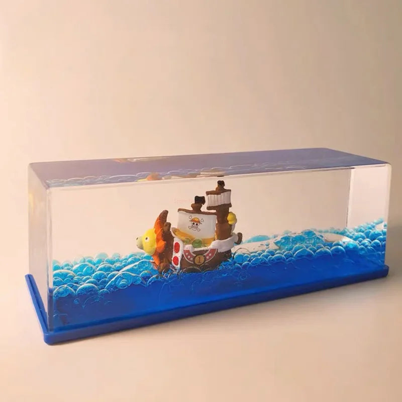 One Piece Thousand Sunny 3D Fluid Ship Display