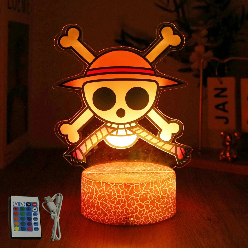 One Piece LED Anime Lamp